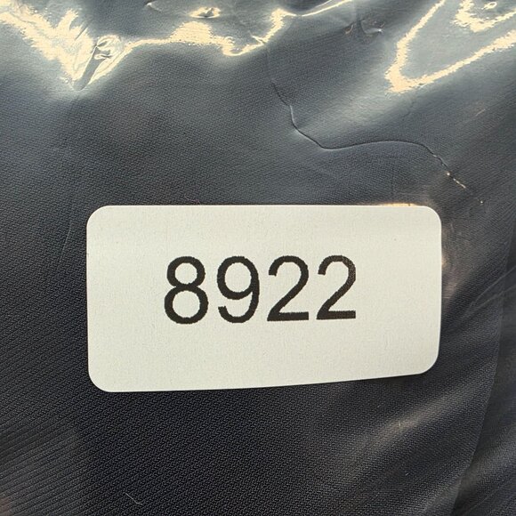 Womens Chaps White & Navy Colorblock Sheath Dress Short Sleeve Polyester Size M - Picture 8 of 8